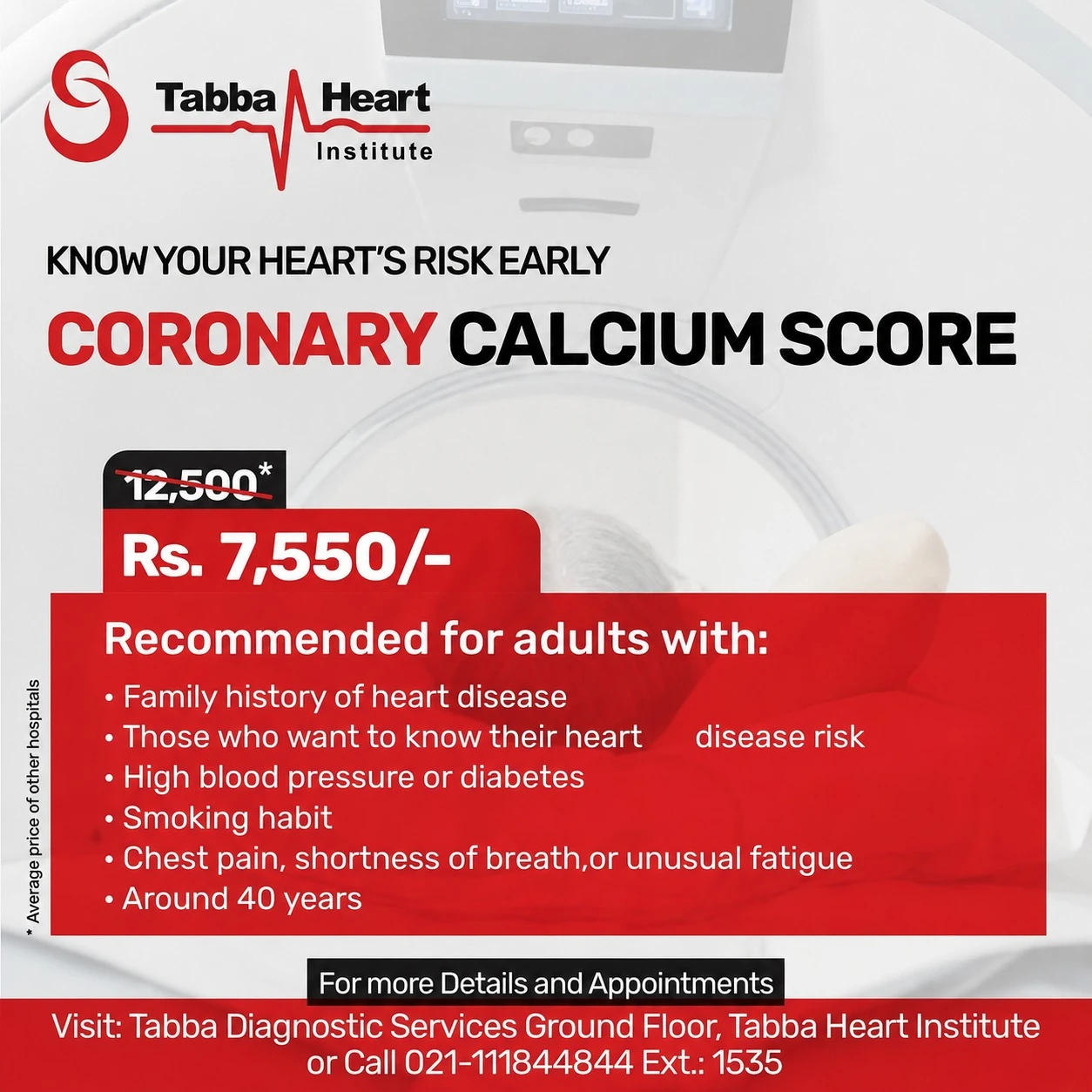 Coronary Calcium Score Test
